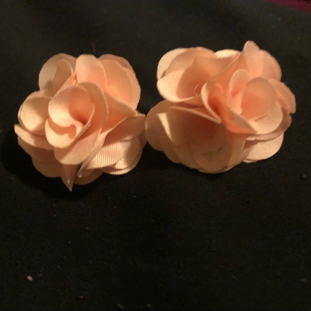Pink earrings